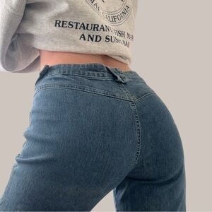 Vintage Y2K Angels Blue Bootcut/Flare Jeans